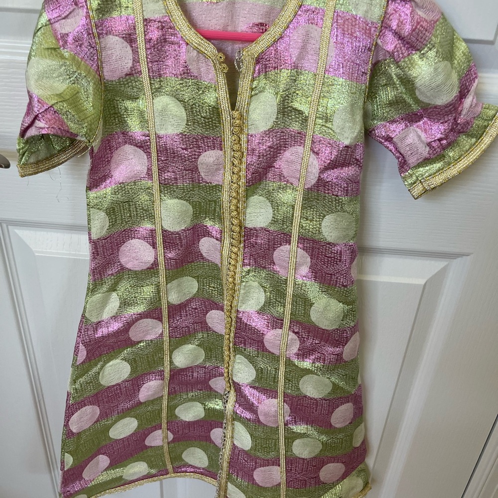 Moroccan princess Girls Caftan Dress